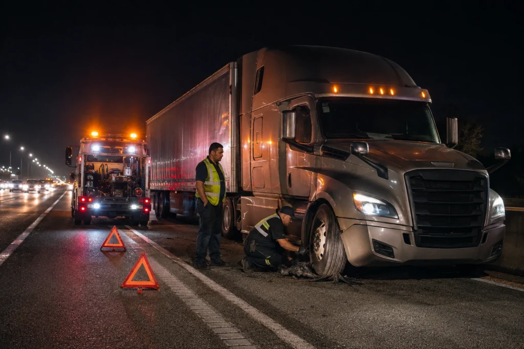 Semi Truck Roadside Assistance
